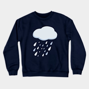 Raindrop Cloud Crewneck Sweatshirt